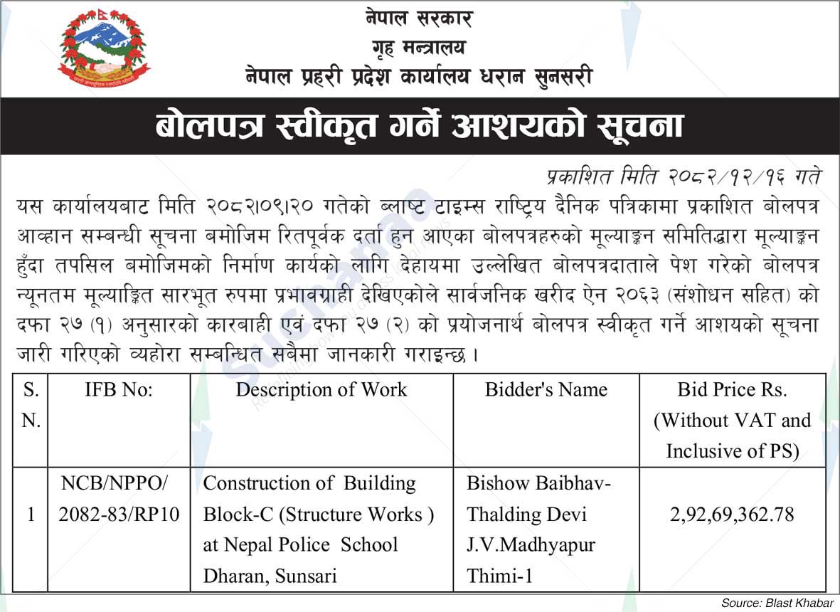 Nepal Police Province Office, Dharan