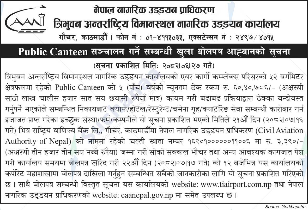 Tribhuvan International Airport