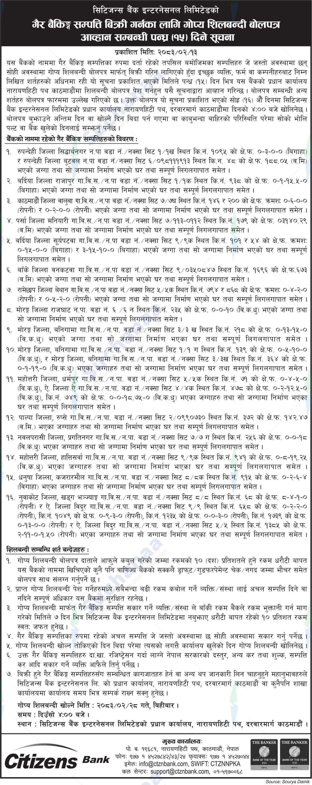 Citizens Bank International Limited