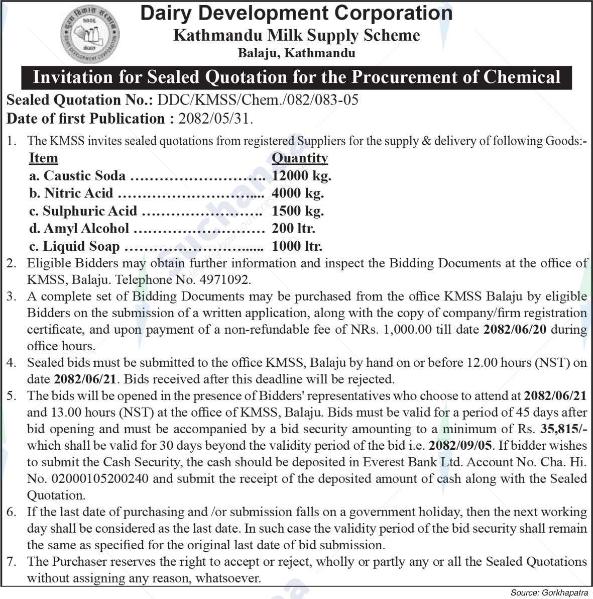 Dairy Development Corporation