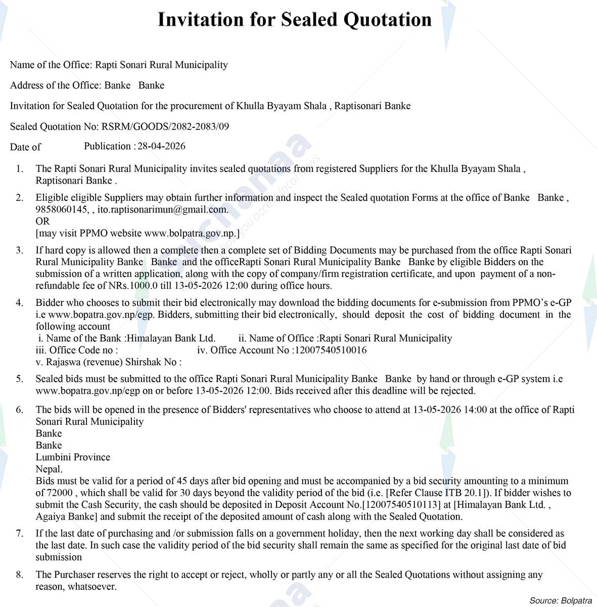 Rapti Sonari Rural Municipality