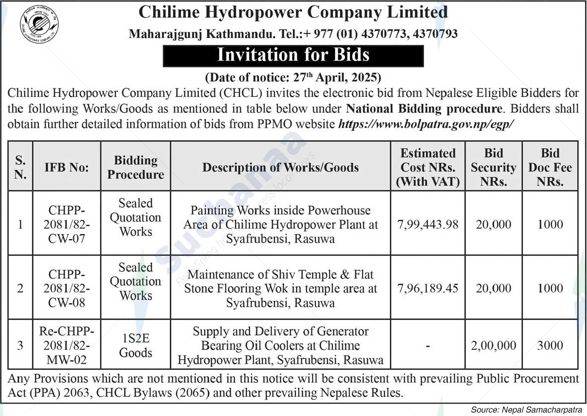 Chilime Hydropower Company Limited