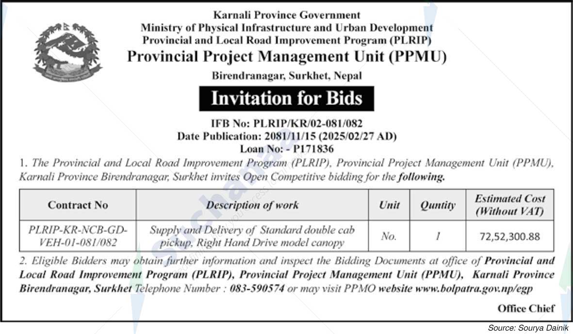 Provincial Project Management Unit (PPMU)