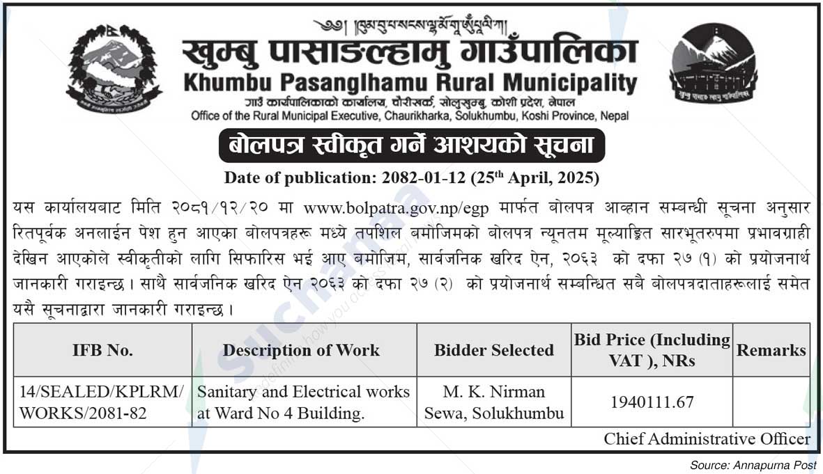 Khumbu Pasang Lhamu Rural Municipality