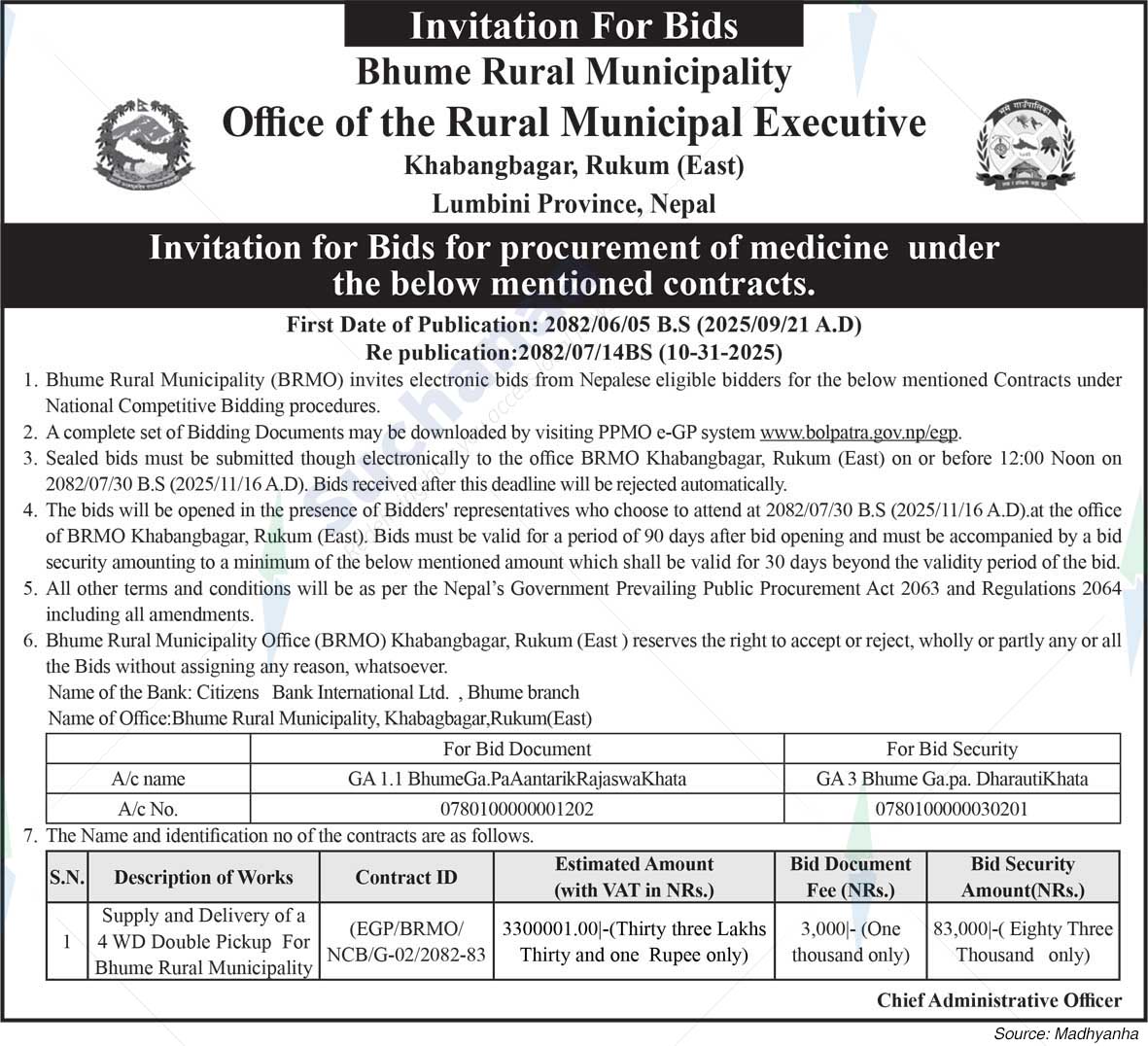 Bhume Rural Municipality