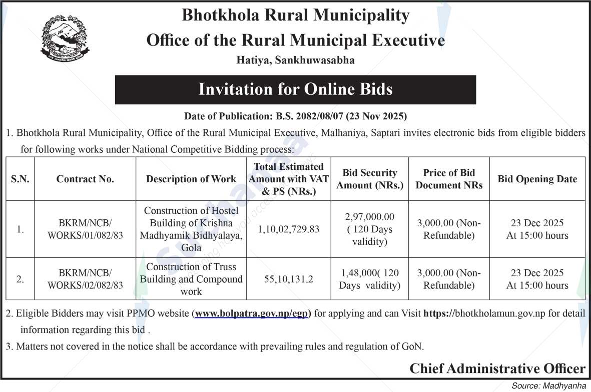 Bhotkhola Rural Municipality
