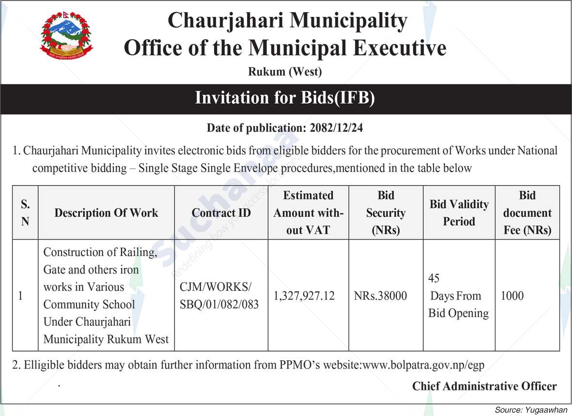 Chaurjahari Municipality