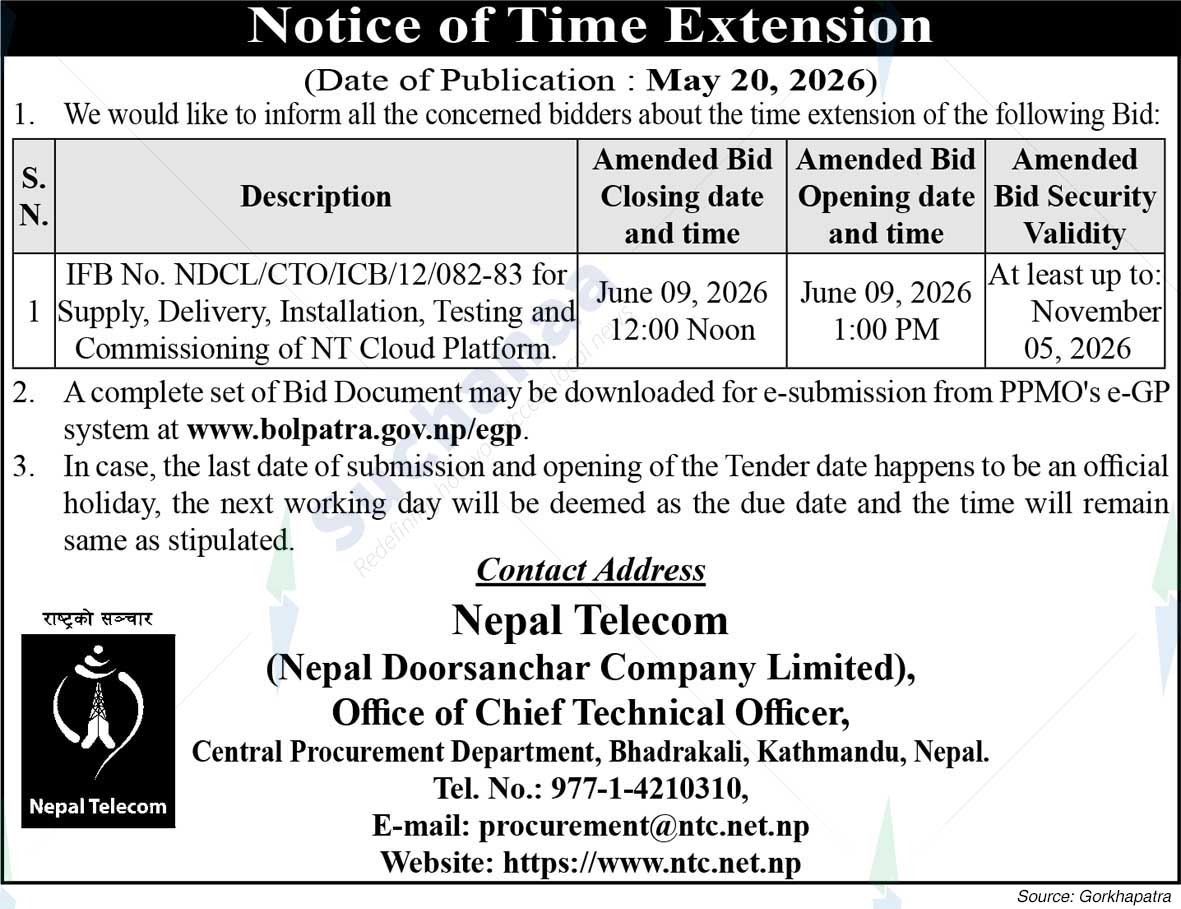 Nepal Doorsanchar Company Limited (NTC)