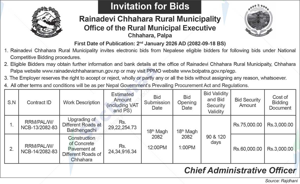 Rainadevi Chhahara Rural Municipality