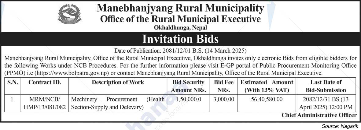Manebhanjyang Rural Municipality