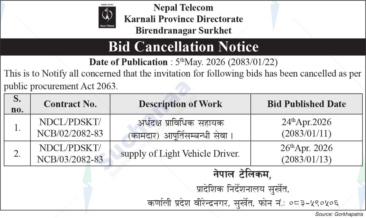 Nepal Doorsanchar Company Limited (NTC)