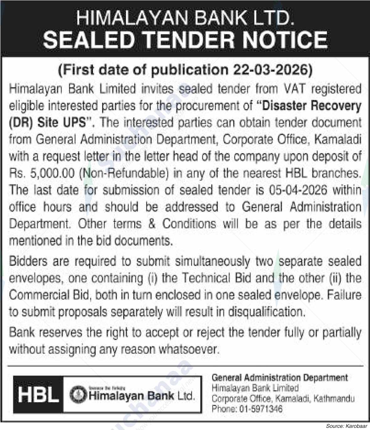 Himalayan Bank Limited