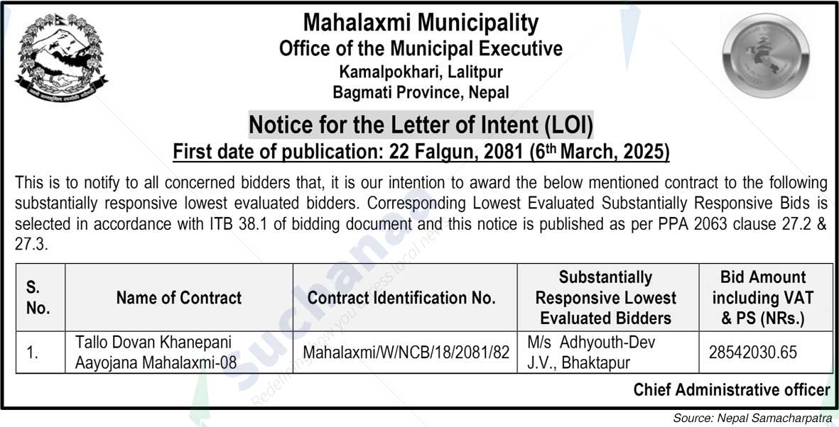 Mahalaxmi Municipality