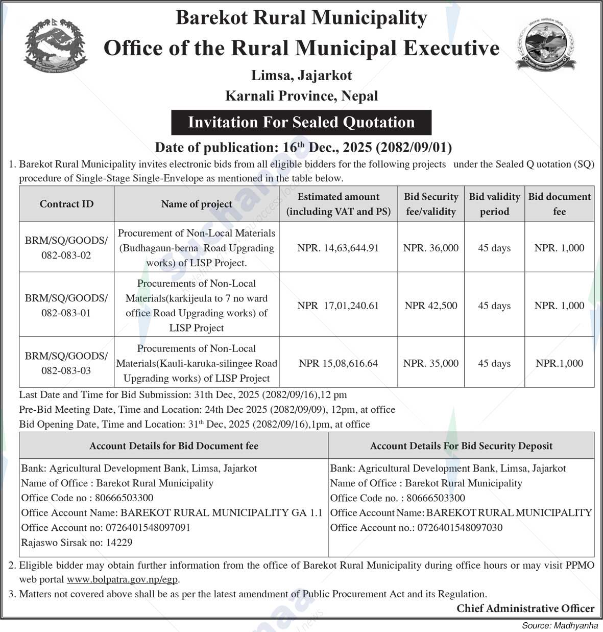 Barekot Rural Municipality