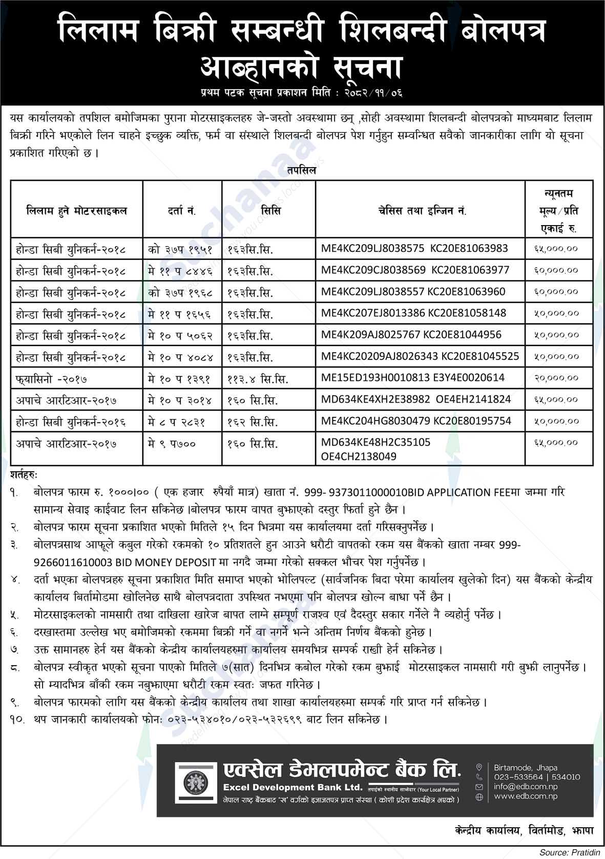 Excel Development Bank