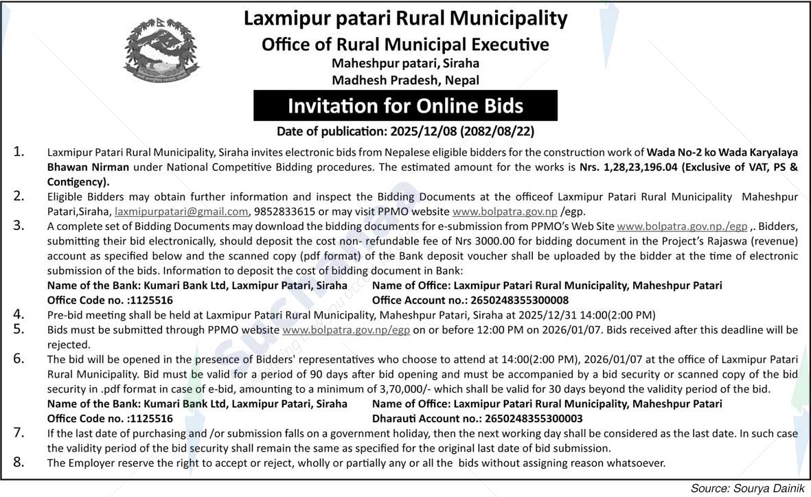 Laxmipur Patari Rural Municipality