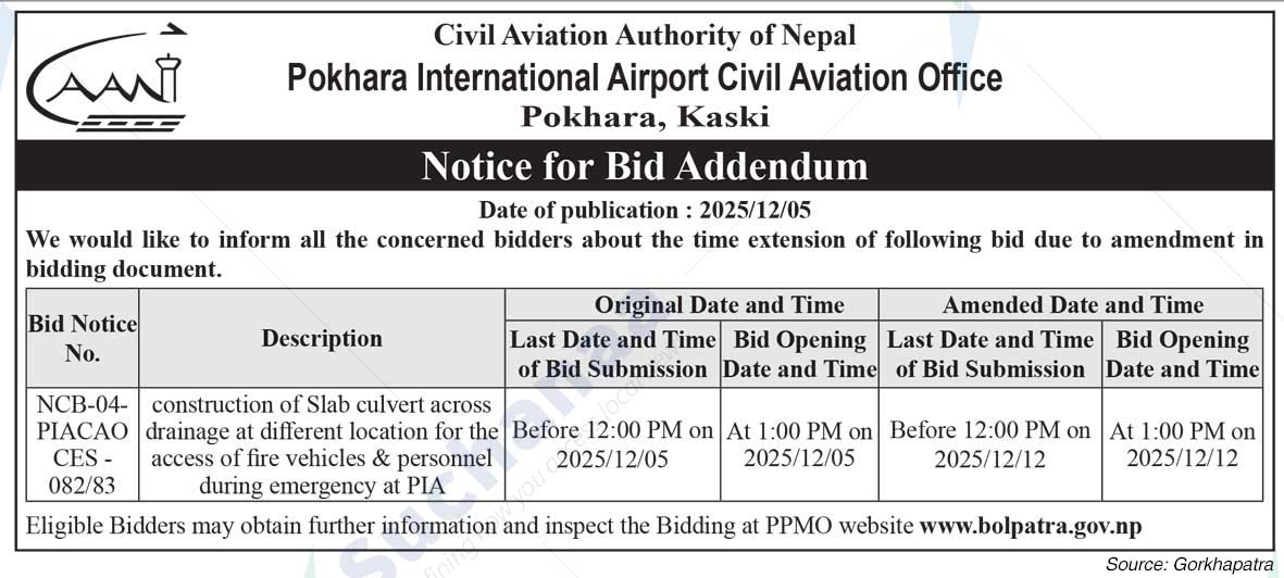 Pokhara International Airport