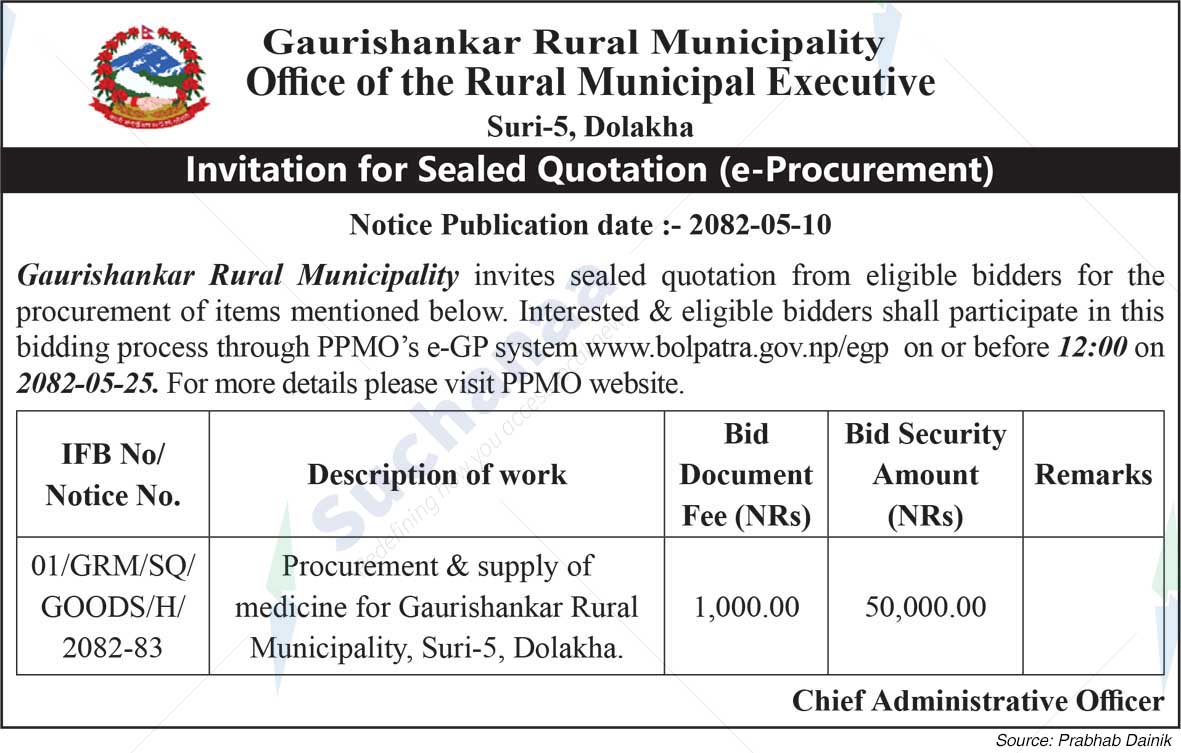 Gaurishankar Rural Municipality