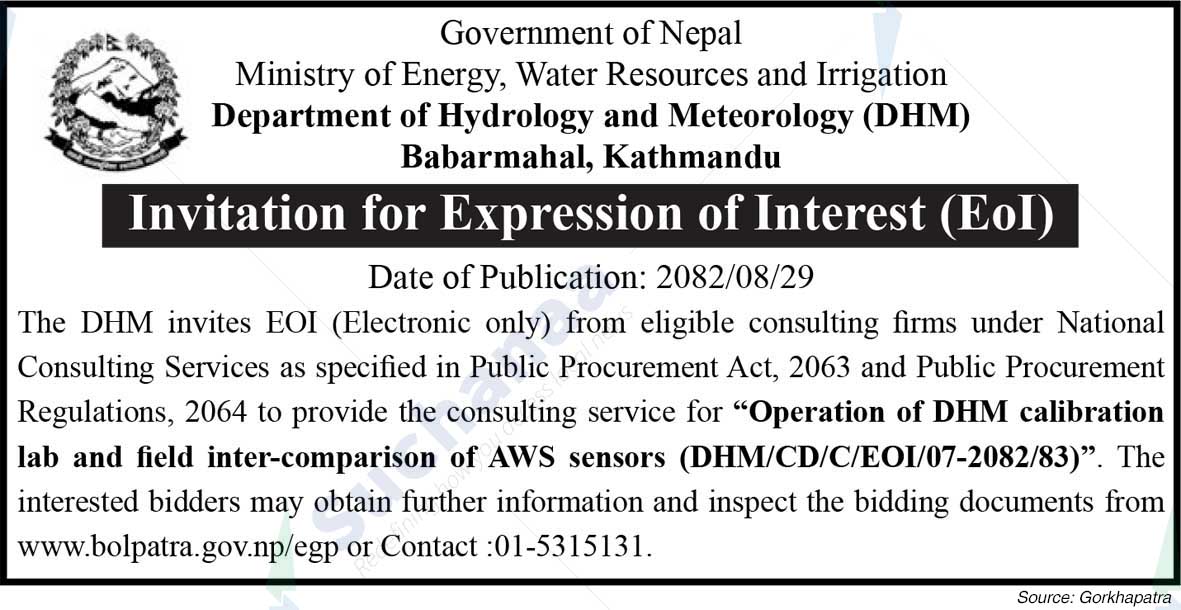 Department of Hydrology and Meteorology