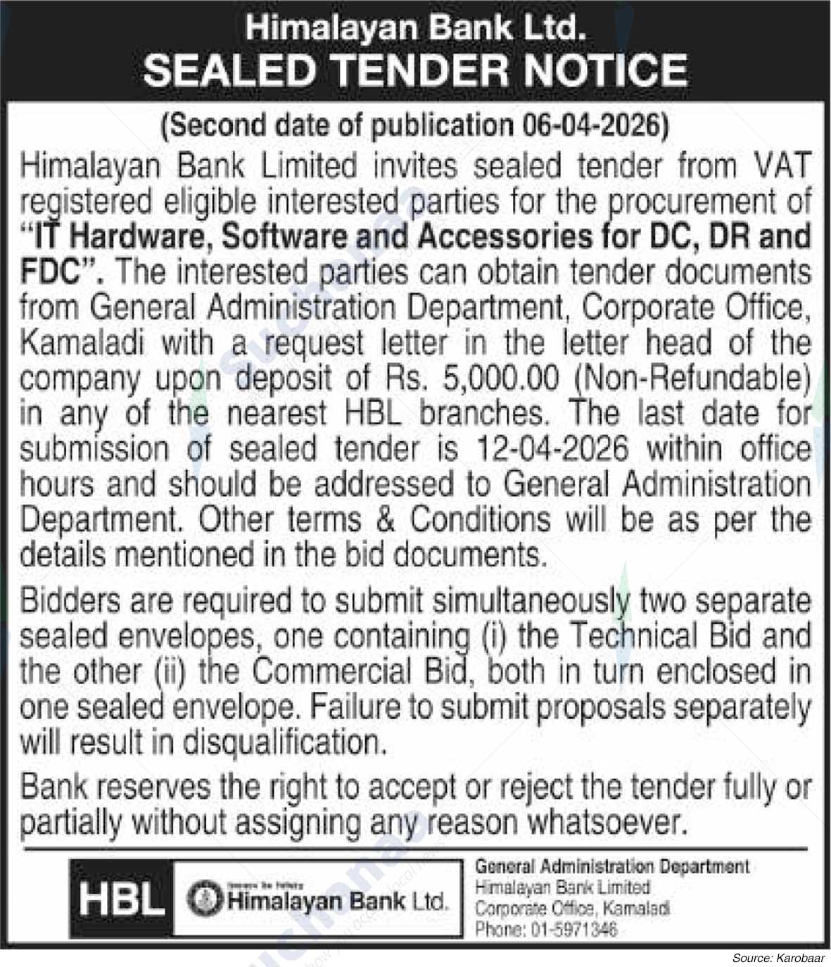 Himalayan Bank Limited