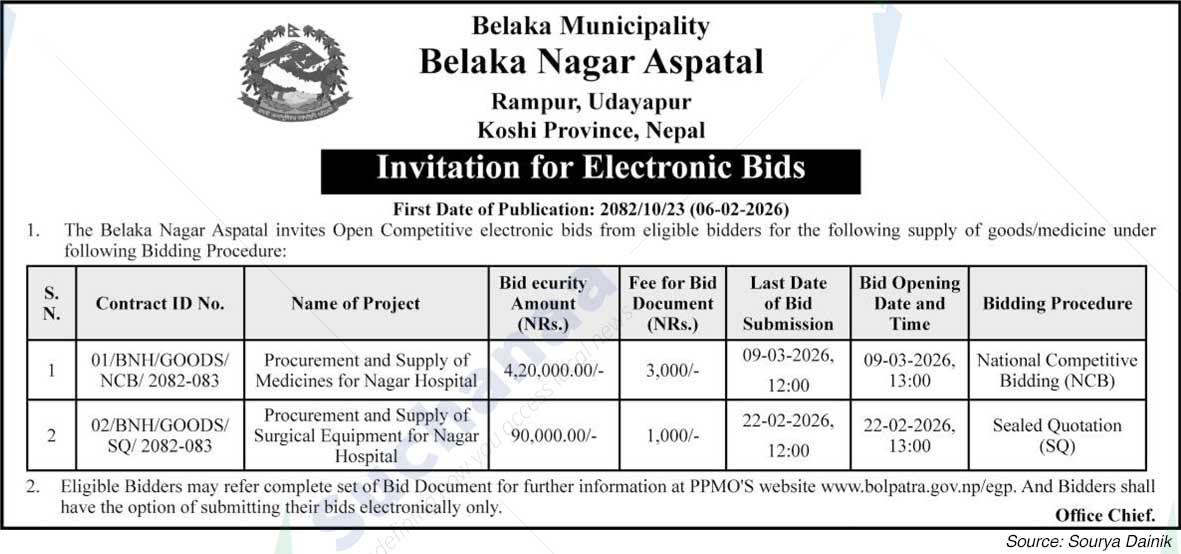 Belaka Nagar Aspatal Rampur