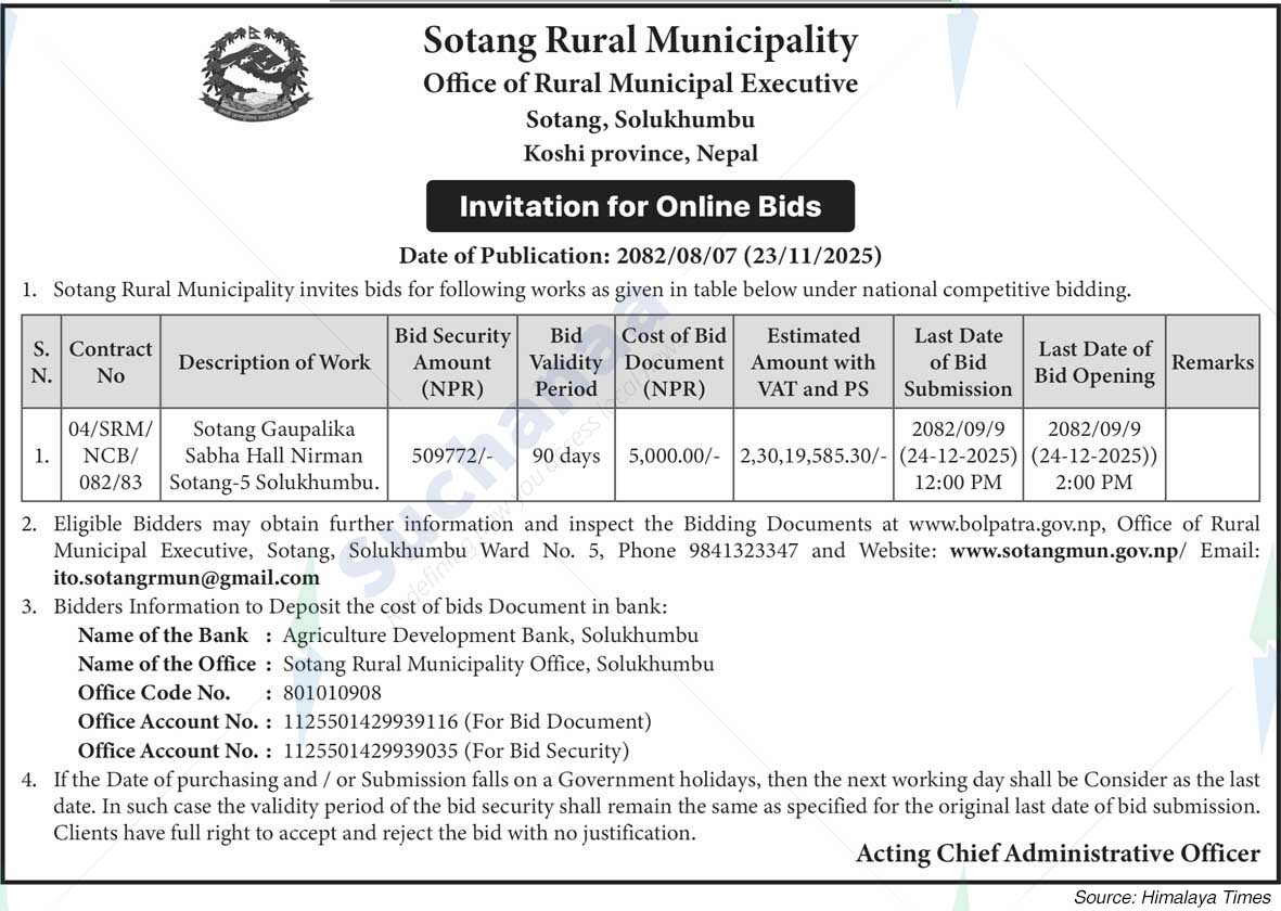 Sotang Rural Municipality
