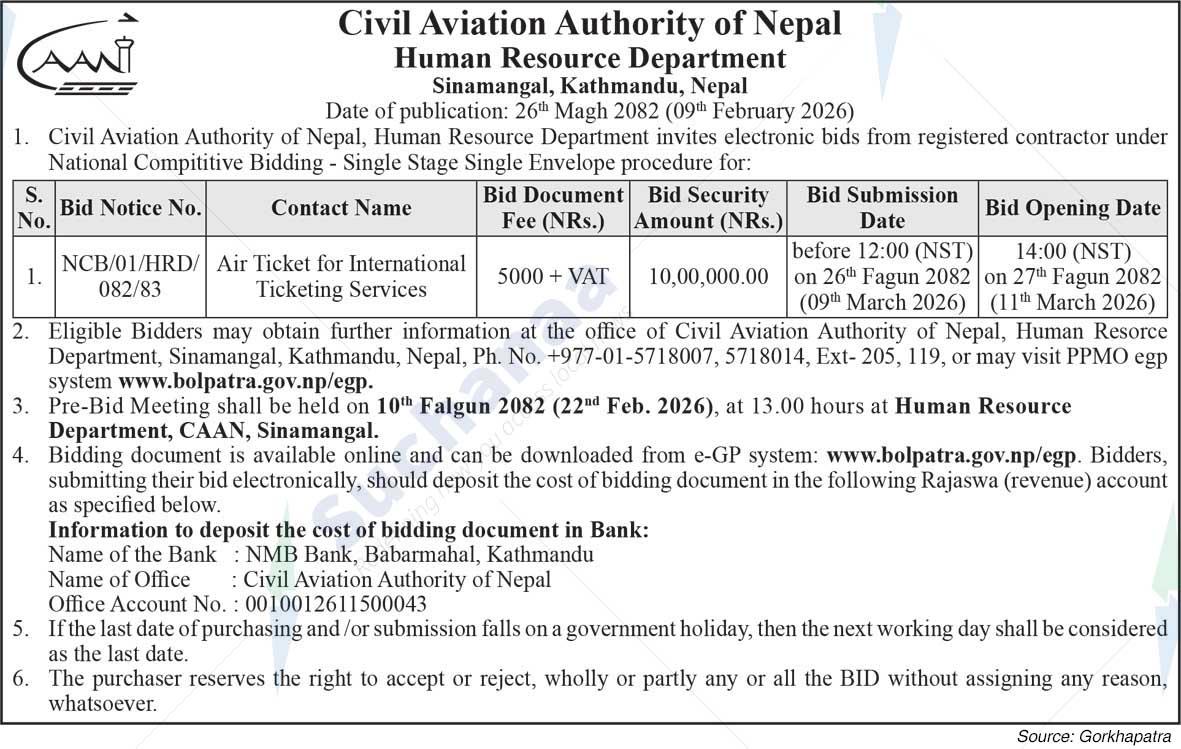 Civil Aviation Authority of Nepal