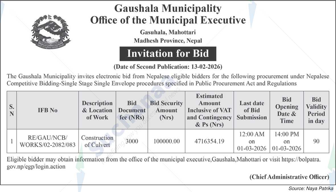 Gaushala Municipality
