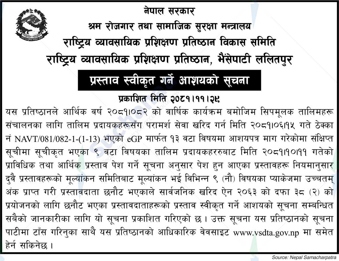 National Vocational Training Institute