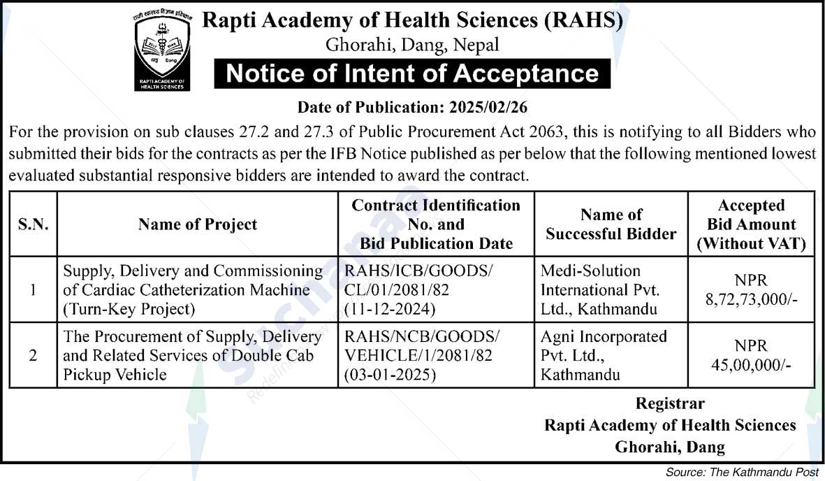 Rapti Academy of Health Sciences
