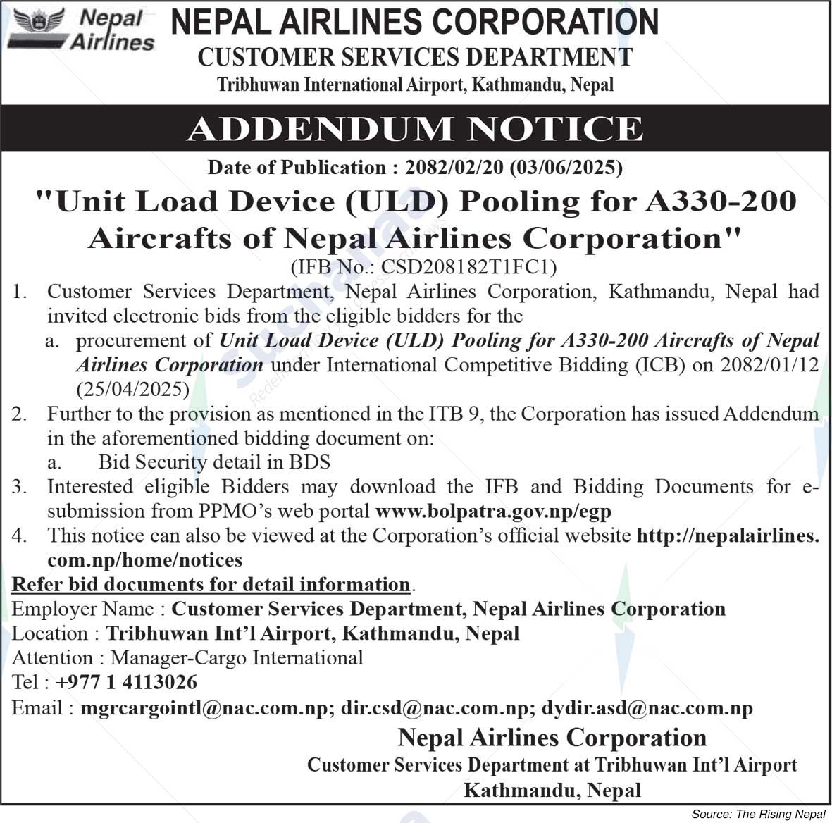 Nepal Airlines Corporation
