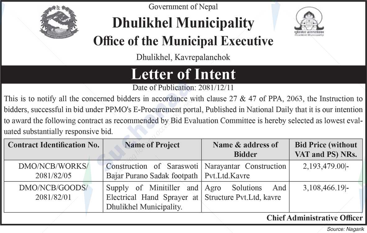 Dhulikhel Municipality