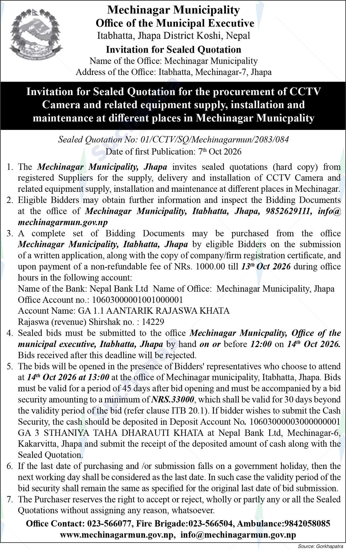 Mechinagar Municipality