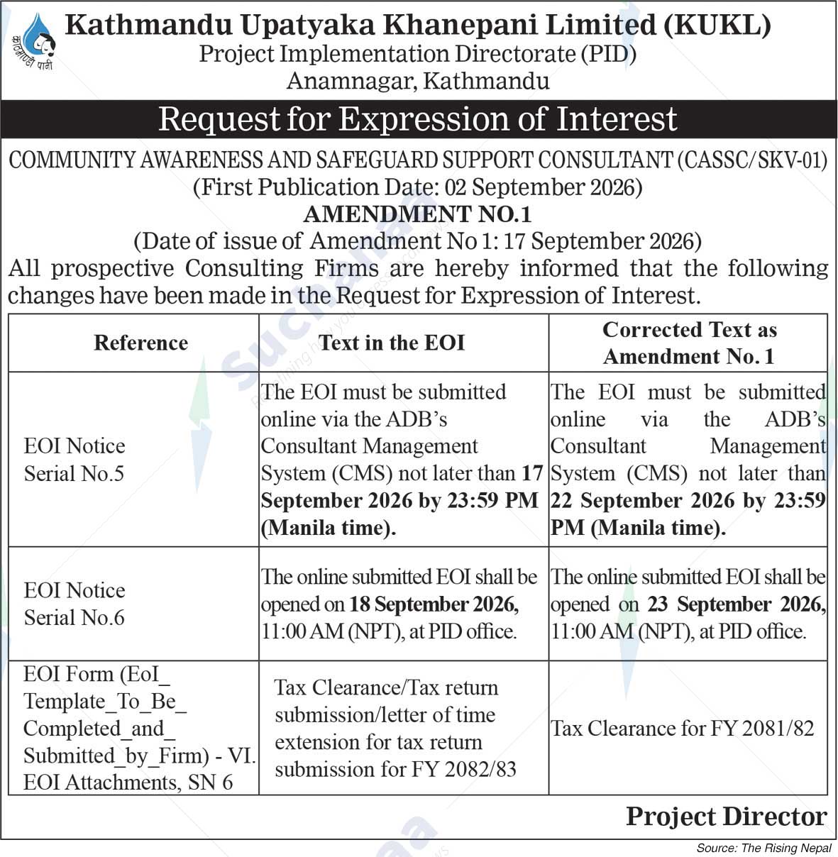 Kathmandu Upatyaka Khanepani Limited