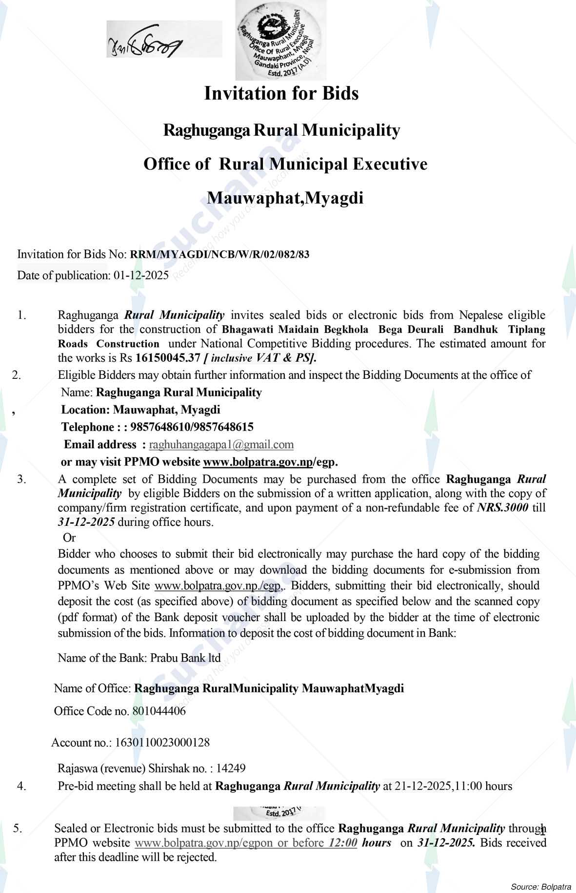 Raghuganga Rural Municipality