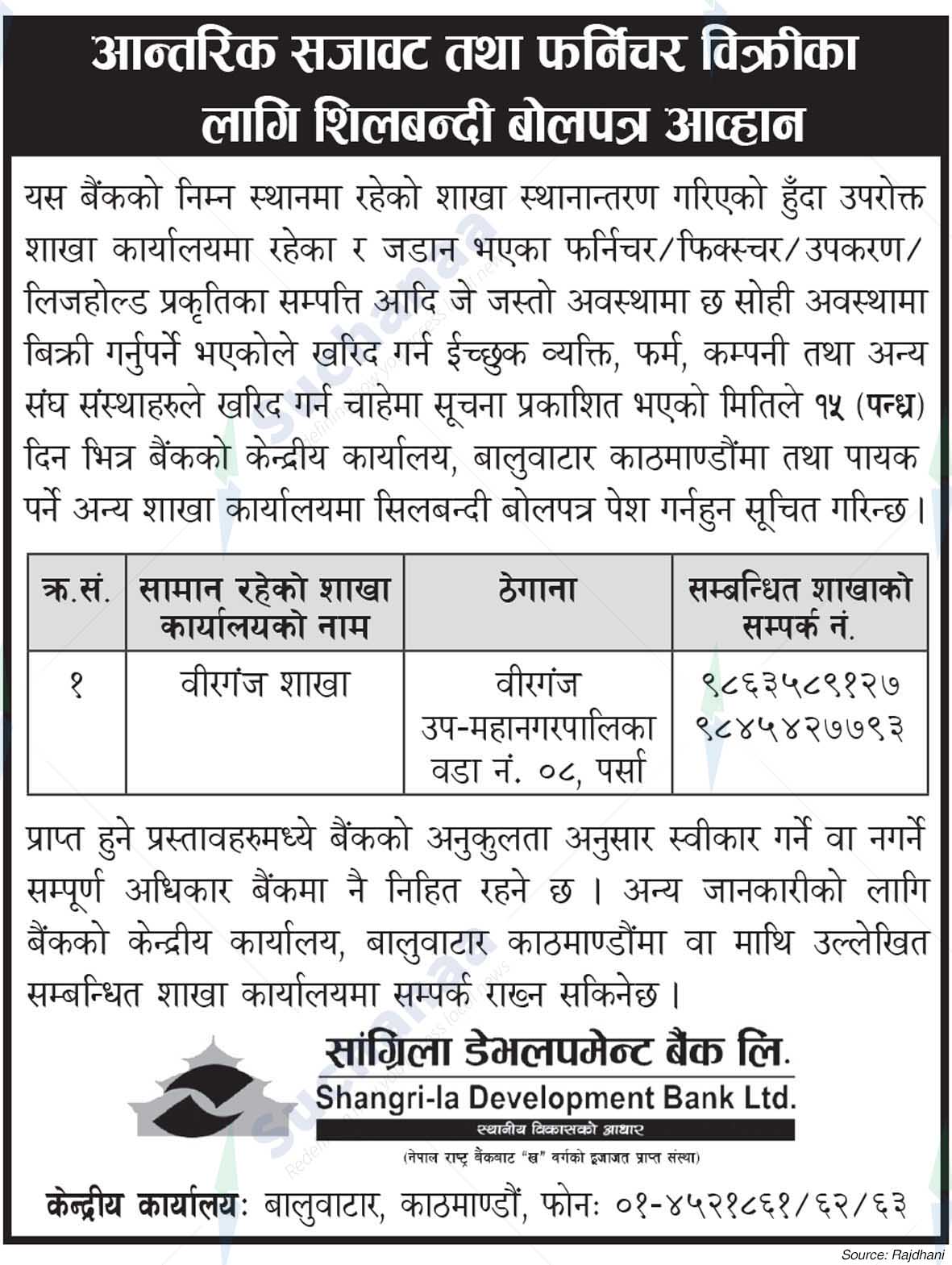 Shangri-la Development Bank