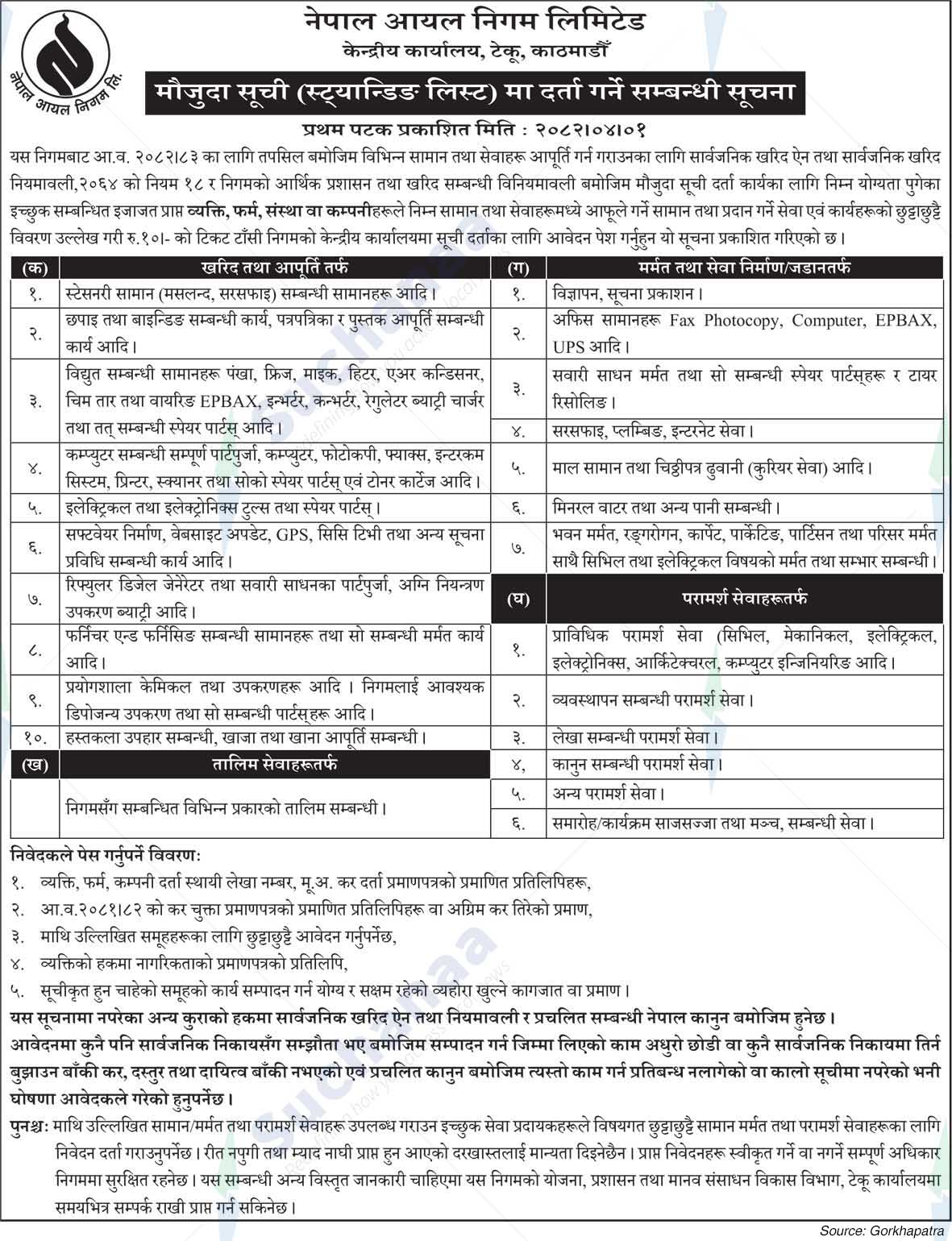Nepal Oil Corporation Limited