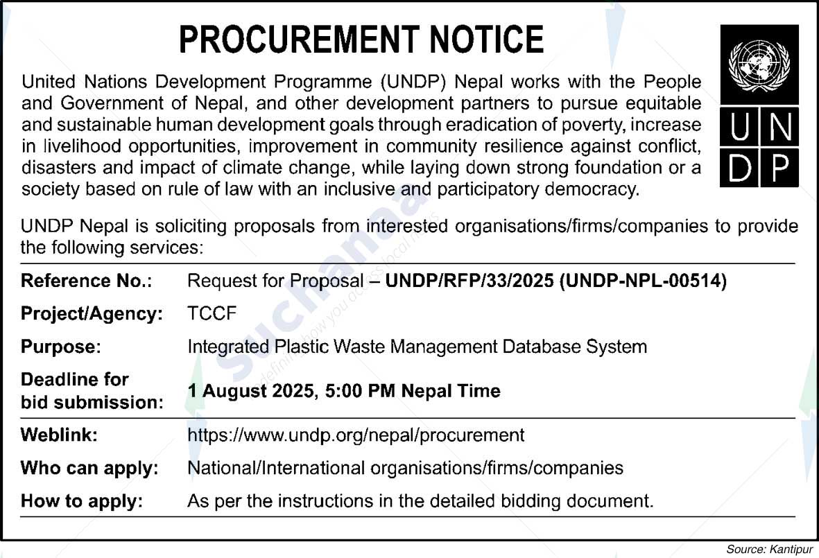 United Nations Development Programme (UNDP)