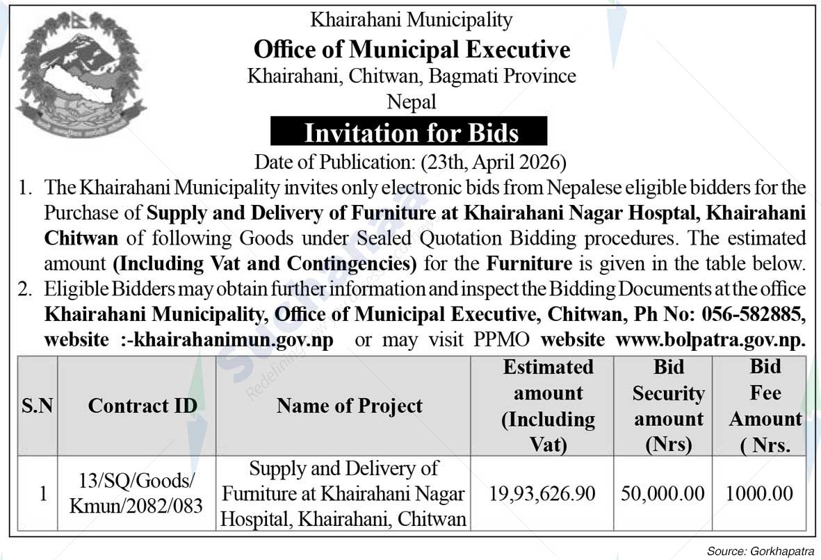 Khairahani Municipality