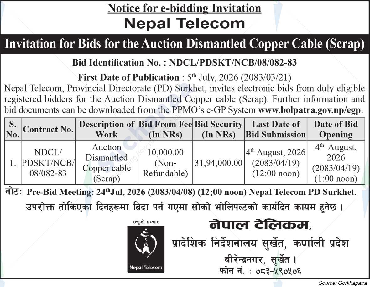 Nepal Doorsanchar Company Limited (NTC)