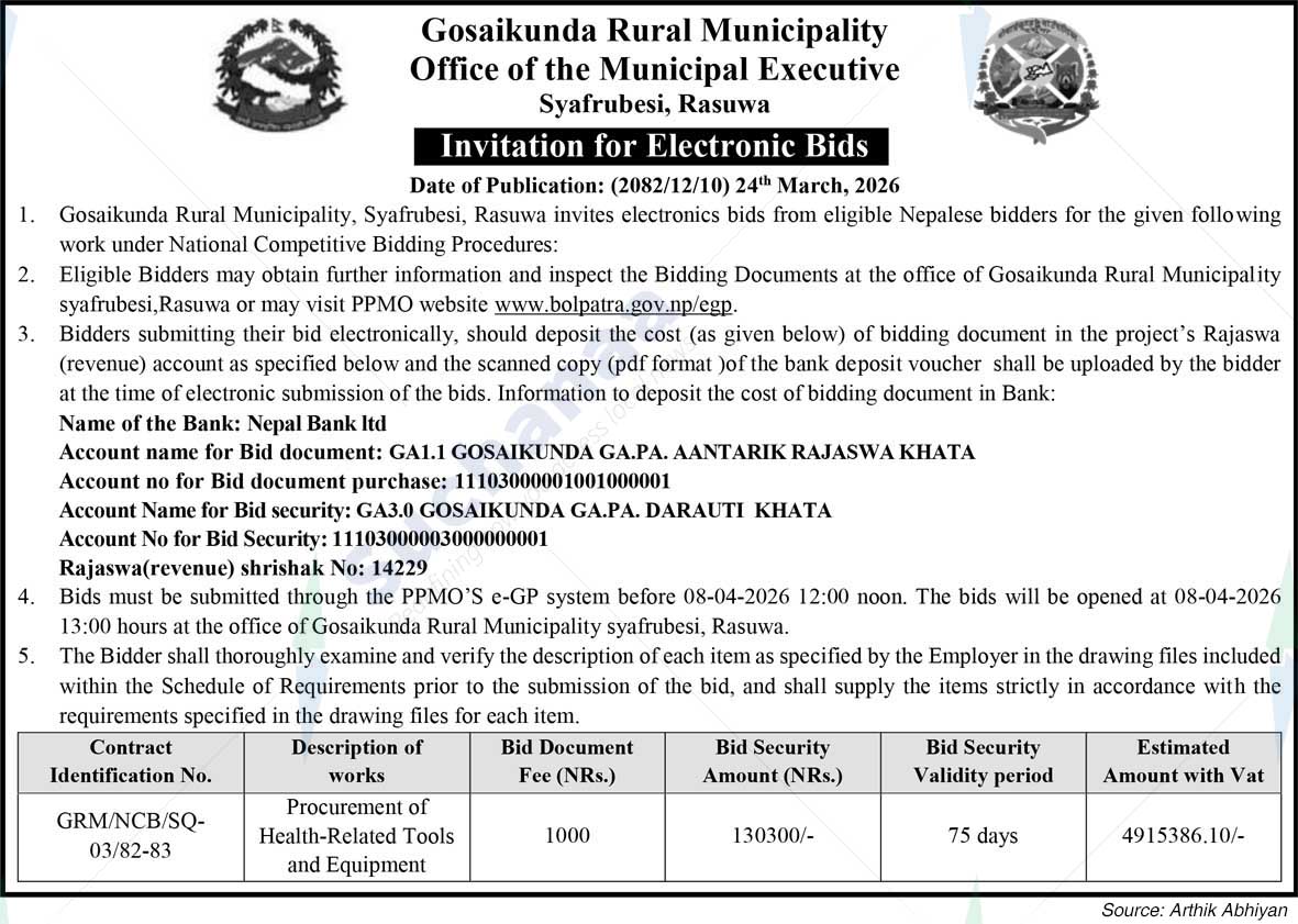 Gosaikunda Rural Municipality