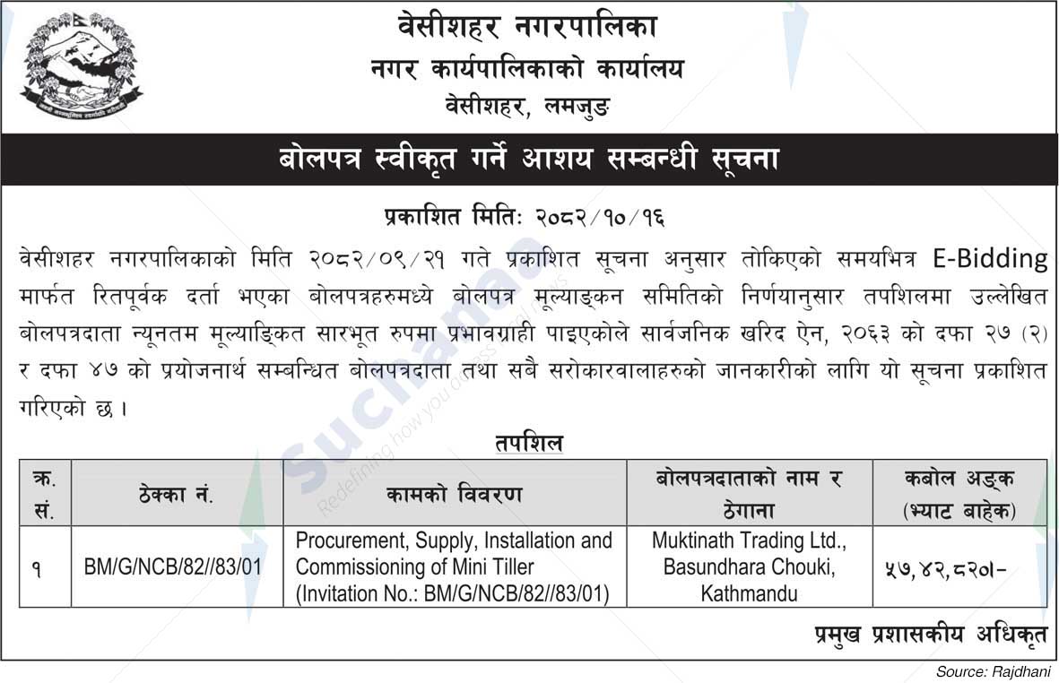 Besishahar Municipality