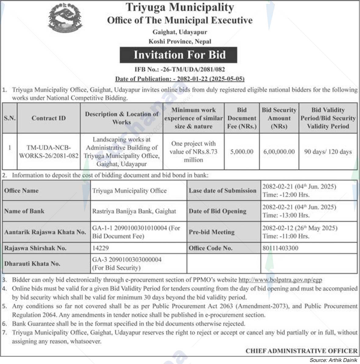 Triyuga Municipality