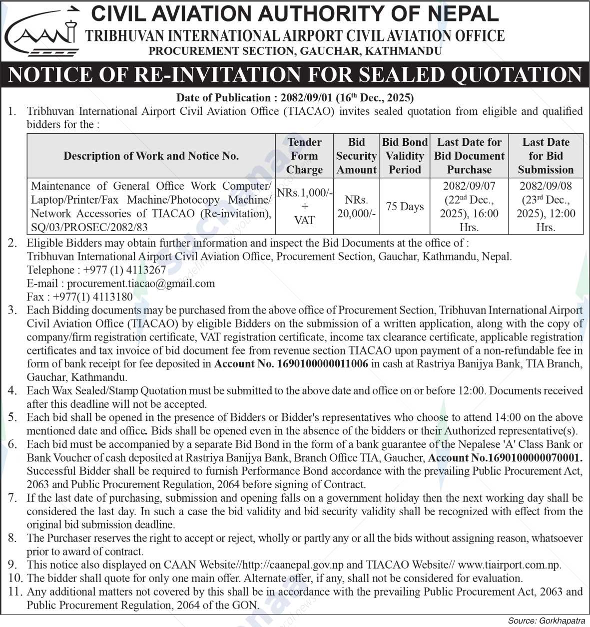 Civil Aviation Authority of Nepal