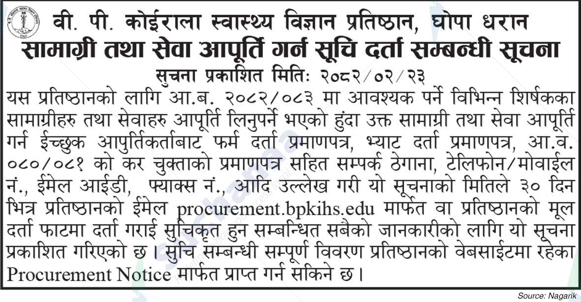 B.P. Koirala Institute of Health Sciences