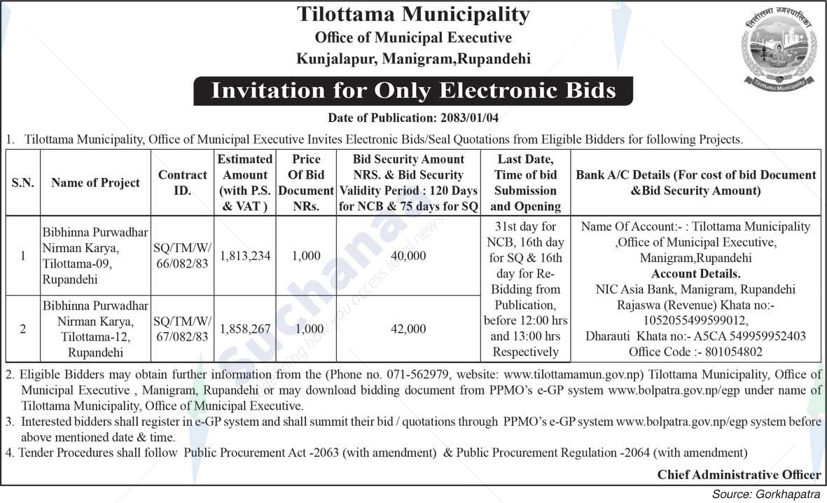 Tilottama Municipality