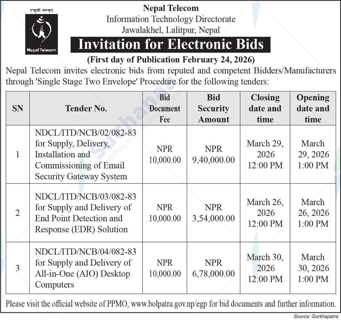 Nepal Doorsanchar Company Limited (NTC)