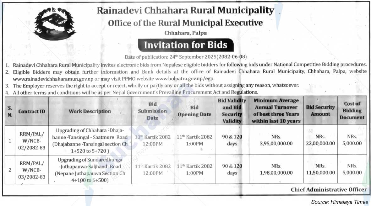 Rainadevi Chhahara Rural Municipality