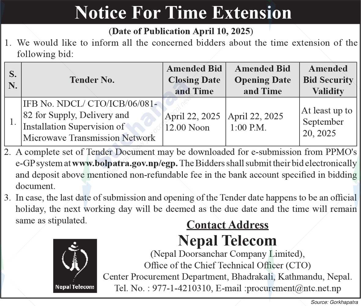 Nepal Doorsanchar Company Limited (NTC)