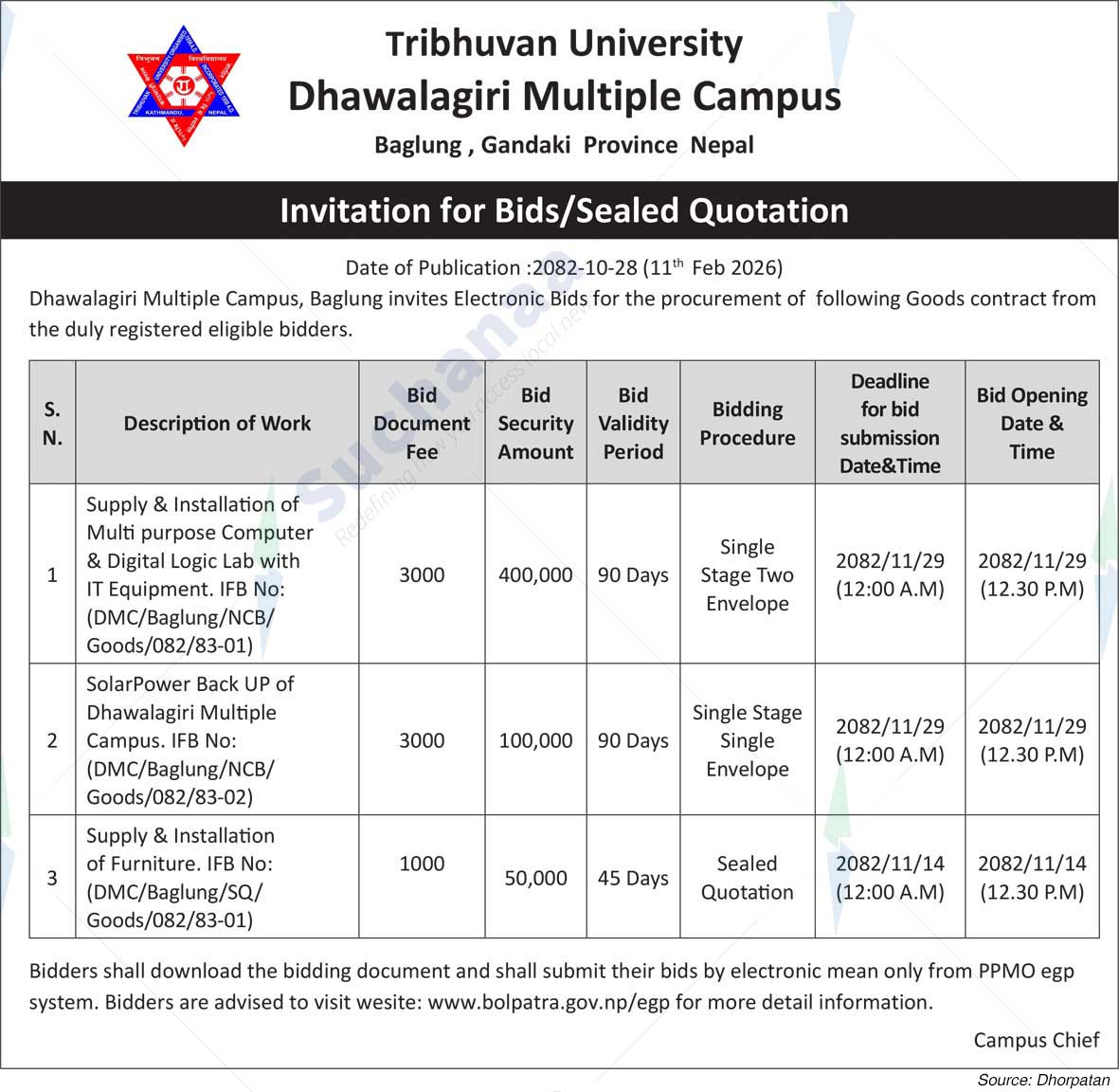 Dhawalagiri Multiple Campus
